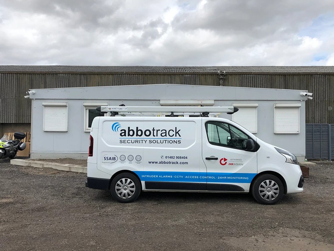 Monitored Hikvision IP CCTV System with ANPR – Commercial Transport - Immingham